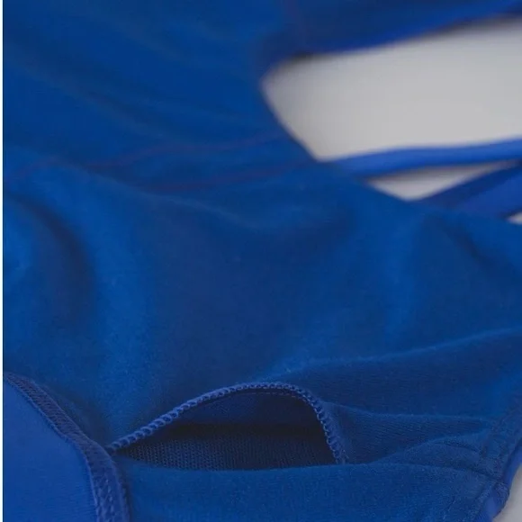 lululemon Energy Sports Bra, Sapphire Blue, Sprinkler, 10 - Picture 3 of 11